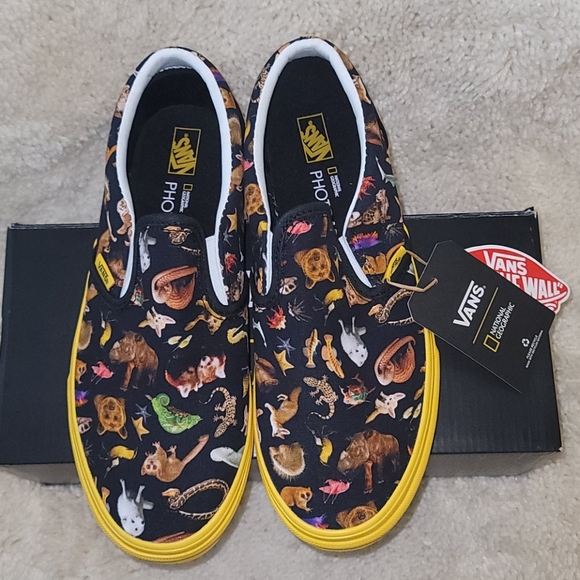 Vans National Geographic Slip on Women 5.5 - Picture 2 of 15